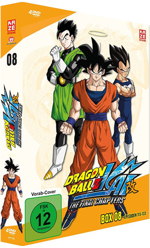 Dragonball Z Kai - BOX #8 (DVD) 4DVDs
Episoden 117-133