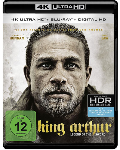 King Arthur: Legend of the Sword(UHD+BR)
Min: /DD5.1/WS      2-Disc