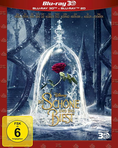 Schöne und das Biest, Die  (BR) 3D 2017
Min: 135/DD5.1/WS     3D&2D, 2Disc