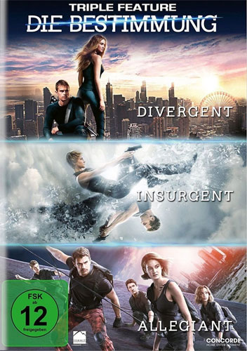 Bestimmung  Triple Feature (DVD) 3Disc
Min: 366/DD5.1/WS   Teil 1-3