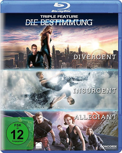 Bestimmung  Triple Feature (BR) 3Disc
Min: 373/DD5.1/WS   Teil 1-3