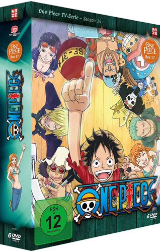 One Piece BOX 17 (DVD)  TV-Serie  6DVDs
(Episoden 517-545)