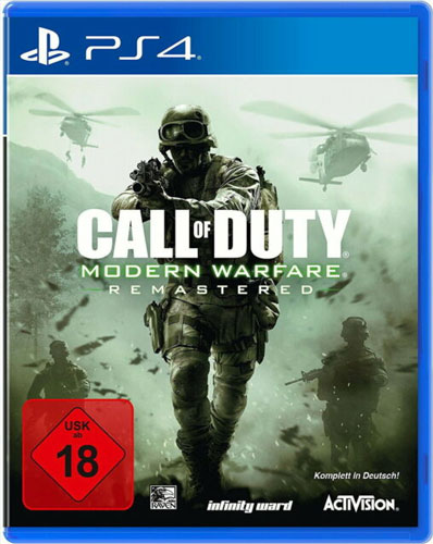 COD Modern Warfare Remastered(2017) PS-4 
Call of Duty 4