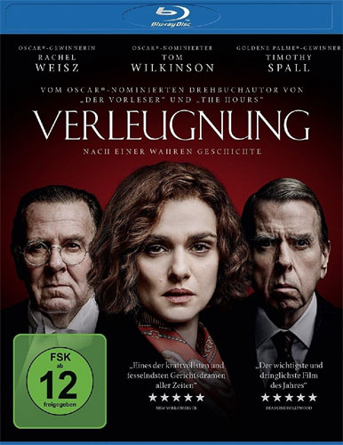 Verleugnung - Eine wahre Geschichte (BR)
Min: 110/DD5.1/WS
