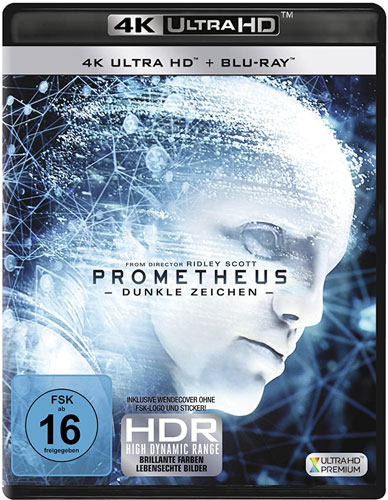 PROMETHEUS - Dunkle Zeichen (UHD+BR)
Min:  /DD5.1/WS     2Disc, 4K Ultra