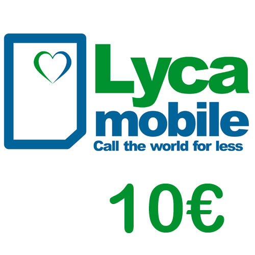 Prepaid Lyca 10,- Guthaben PIN
Code als pdf. Verkauf erfolgt im Namen
u. auf Rechnung des Gutscheinausstellers