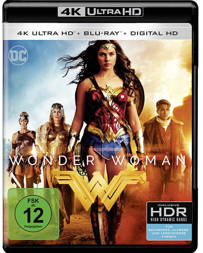 Wonder Woman  (UHD+BR) 2017
Min: 146/DD5.1/WS  +UV