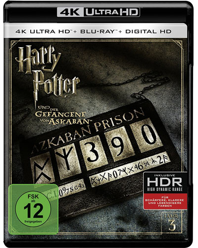 Harry Potter 3 (UHD+BR) Gefangene v.Ask.
2Discs        4K Ultra