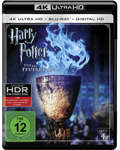 Harry Potter 4 (UHD+BR) u.der Feuerkelch
2Discs        4K Ultra