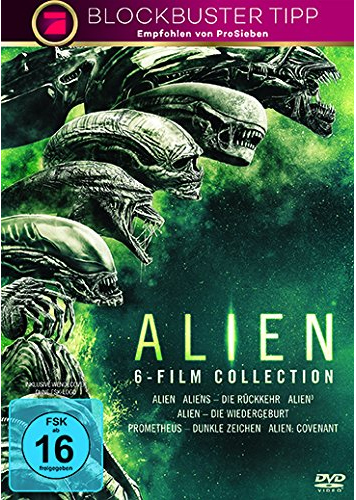 Alien  Collection 1-6 (DVD)
6Disc