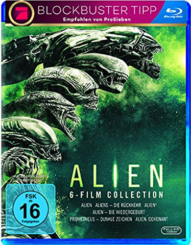 Alien  Collection 1-6 (BR)
6Disc
