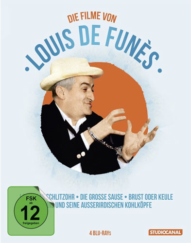 Louis de Funes - Edition (BR) 4Disc
Min: /DD/WS