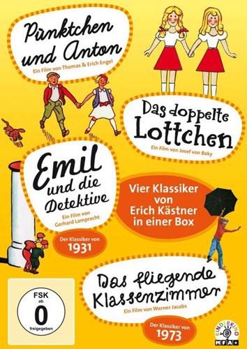 Erich Kästner - BOX (DVD) 4Disc
Min:  /DD/WS