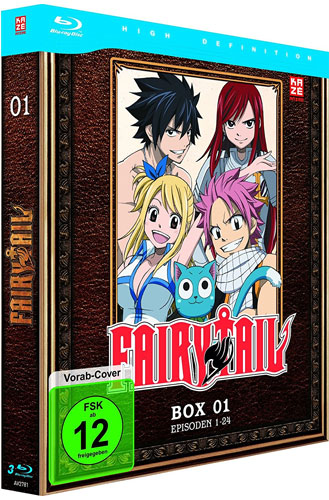 Fairy Tail: TV-Serie - Box #1 (BR)
3Disc, Episoden 01-24