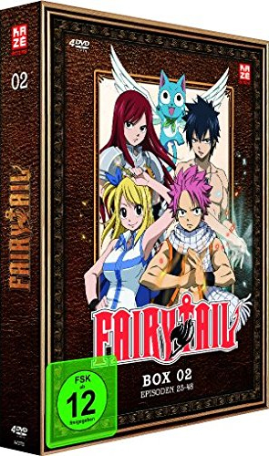 Fairy Tail: TV-Serie - Box #2 (DVD)
4Disc, Episoden 25-48