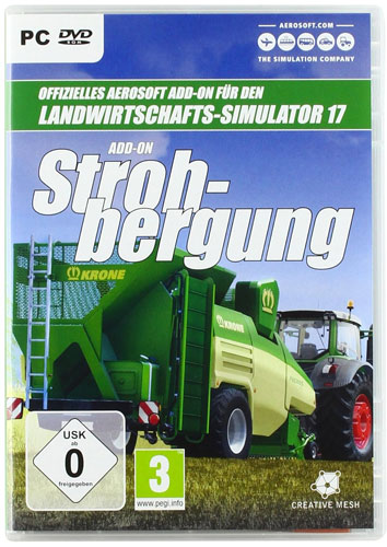 Landwirtschafts-Sim. 17  PC ADDON Stroh
Strohbergung