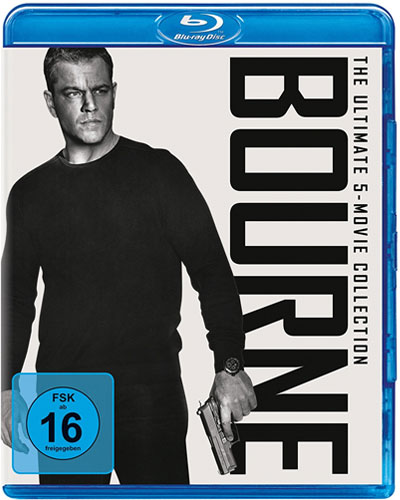 Bourne - Ultimate 5 Movie Coll. (BR)
Min: 599/DD5.1/WS 5Disc