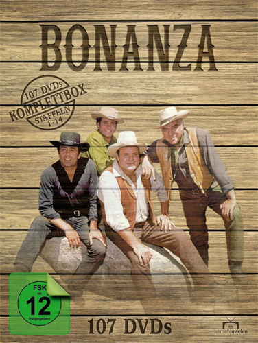 Bonanza - Komplettbox (DVD) 107DVDs
Staffel 01-14, Min: 22400/DD/VB
