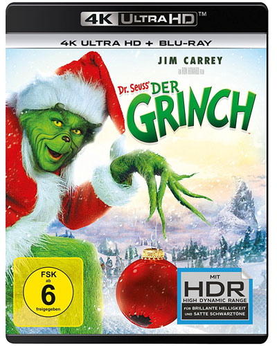 Grinch, The (UHD+BR)  2Disc
Min: 105/DTS-HD/WS    4K Ultra