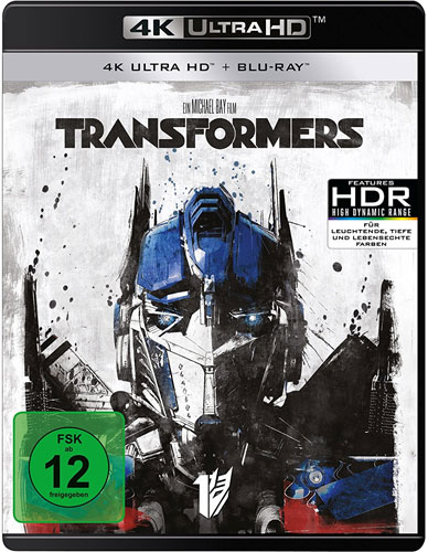 Transformers #1 (UHD+BR)  2Disc
Min: 143/DD5.1/WS    4K Ultra