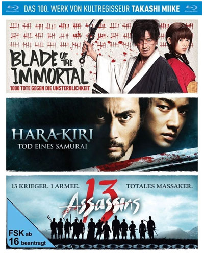 Takashi Miike  BOX (BR) 3Disc
Min: 383/DD5.1/WS