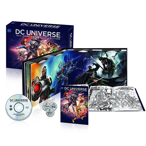 DCU 10th Anniversary Collection (BR)
19 Discs, Slipcase