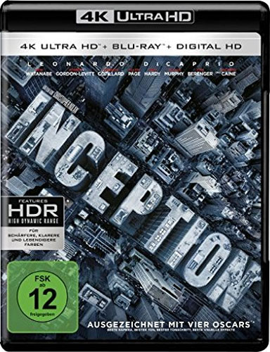 Inception (UHD+BR) U.C.E. 2Disc
Min: 148/DD5.1/WS +UV, Ultimate Col.Ed.