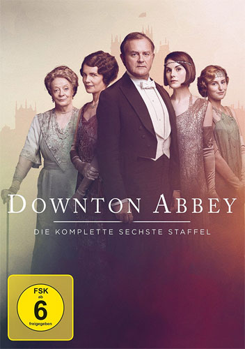 Downton Abbey - Season 6 (DVD)  4Discs
Min: 520/DD/VB  Neuauflage