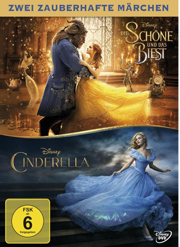 Schöne und d.Biest / Cinderella (DVD) DP
Live-Action Doppelpack, 2Disc