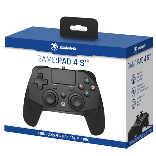 PS4 Controller  Game:Pad 4S black Kabel
Snakebyte