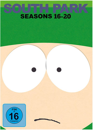 South Park: Season  16-20 BOX (DVD)
Min: 1160/DD/WS 11DVDs, kompl.SSN 16-20