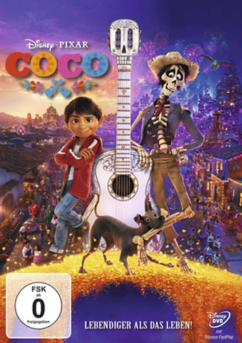 Coco - Lebendiger als das Leben (DVD)
Min: /DD5.1/WS  PIXAR