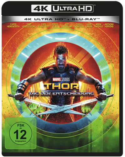 Thor #3 - Tag der Entscheidung (UHD+BR)
Min: 135/DD5.1/WS 4K Ultra, 2Disc