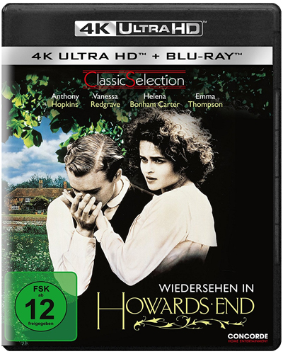 Wiedersehen in Howard Ends (UHD+BR) CS
Min:142/DD5.1/WS Classic Selection 1992