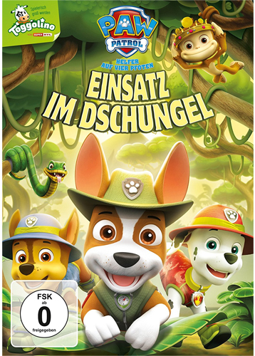 Paw Patrol: Einsatz im Dschungel (DVD)
Min: 81/DD5.1/WS