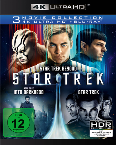 STAR TREK  3er BOX 4K(UHD)
Min: 381/DD5.1/WS  6BluRays