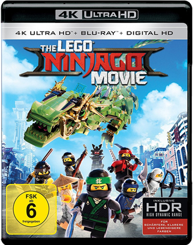 LEGO Ninjago Movie, The (UHD) 2Disc
Min:  /DD5.1/WS