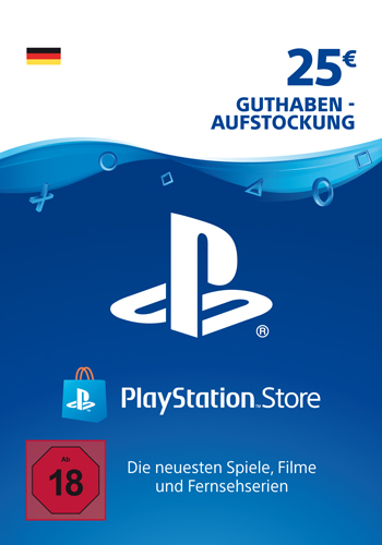 PSN Code  25  Euro
Code wird als PDF Datei geliefert
PlayStation Network Einzweckgutschein