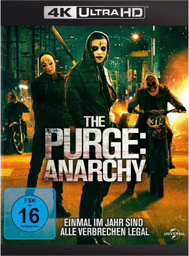 Purge, The #2 - Anarchy (UHD+BR)
Min: 103/DD5.1/WS    4K Ultra, 2 Disc