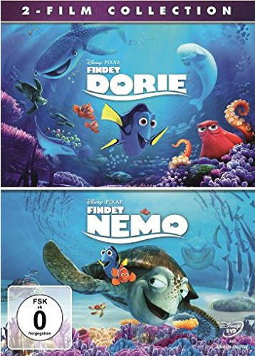 Findet Dorie & Findet Nemo (DVD) DP 2DVD
Min: 190/DD5.1/WS  ohne SC Branding