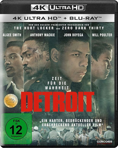 Detroit (UHD+BR)  2Disc
Min: 143/DD5.1/WS