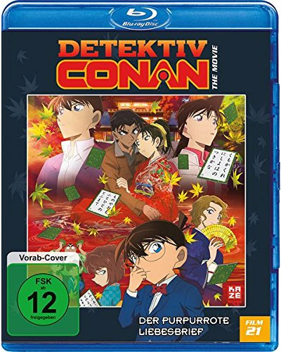 Detektiv Conan 21 (BR) LE  Liebesbrief
Limited Edition, Purpurrote Liebesbrief