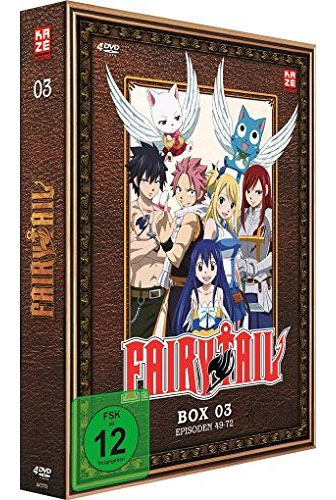 Fairy Tail: TV-Serie - Box #3 (DVD)
4Disc, Episoden 49-72