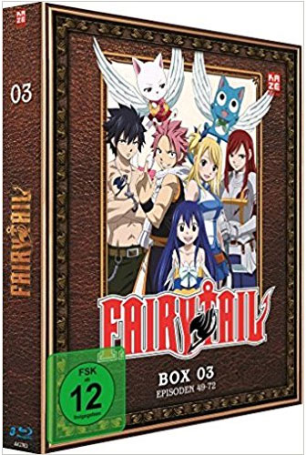 Fairy Tail: TV-Serie - Box #3 (BR)
3Disc, Episoden 49-72