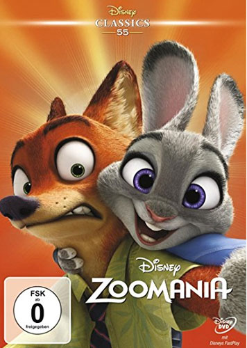 Zoomania (DVD)  Disney Classics
Min: 104/DD5.1/WS Ganz schön ausgefuchst