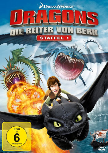 Dragons - Staffel #1 (DVD) 4DVDs
Die Reiter von Berk, Dreamworks