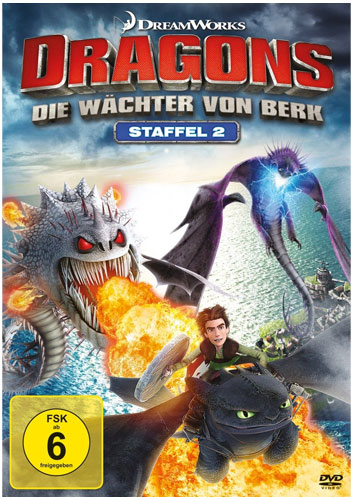 Dragons - Staffel #2 (DVD) 4DVDs
Die Wächter von Berk, Dreamworks