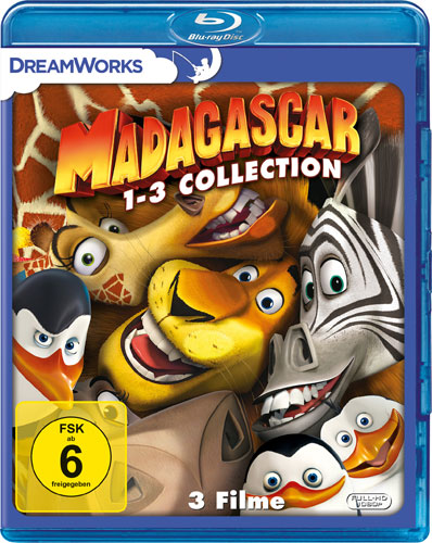 Madagascar 1-3 Collection (BR) 3Disc
Dreamworks