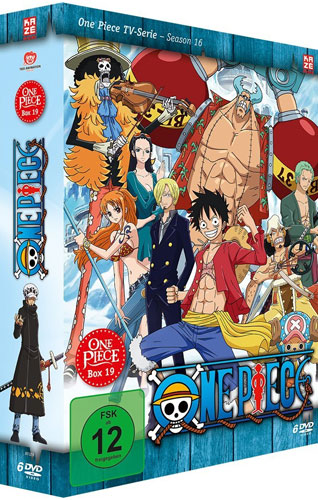 One Piece BOX 19 (DVD)  TV-Serie  6DVDs
(Episoden 575-601 + exklusive Ep. 590)