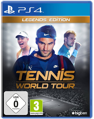Tennis World Tour  PS-4  Legends Ed.
